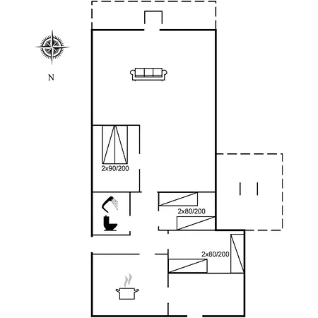 Sune - 800m From The Sea In Nw Jutland By Interhome Holiday home Skagen